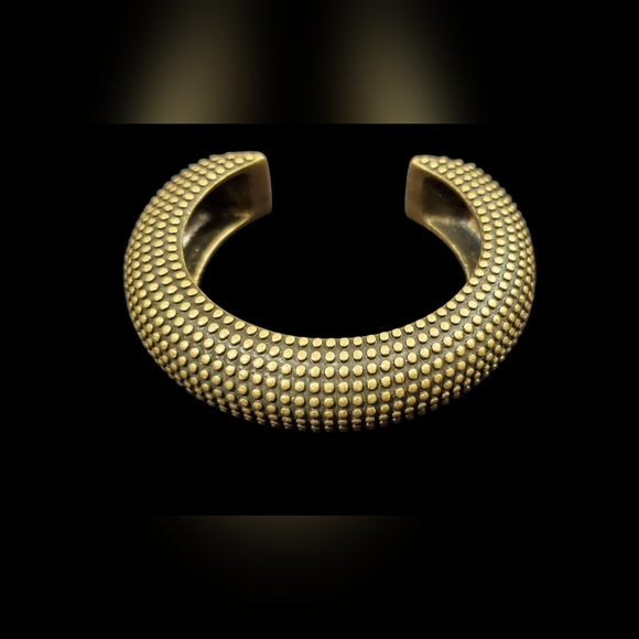 Antiqued Chunky Cuff Bracelet - Picture 3 of 5